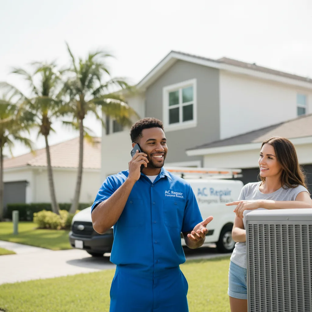 AC Repair Pompano Beach customer support in Pipersville
